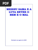 Meishu Sama e a Luta Entre o Bem e o Mal 