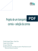 Projeto de Máquinas - 09 - Transp. de Correia - Seleção Da Correia