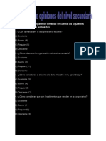 Entrevista a 12 compañeros tomando en cuenta las siguientes preguntas con las 4 respuestas