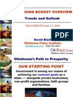 Oklahoma Budget Overview: Trends and Outlook, June 2010