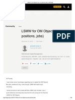 LSMW For OM Objects - OrgUnit - SAP Blogs