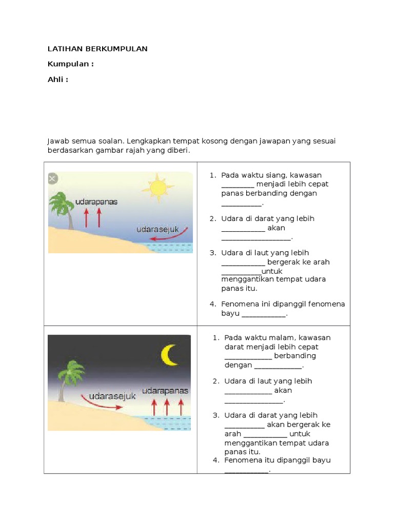 Latihan Bayu Laut Dan Bayu Darat  PDF