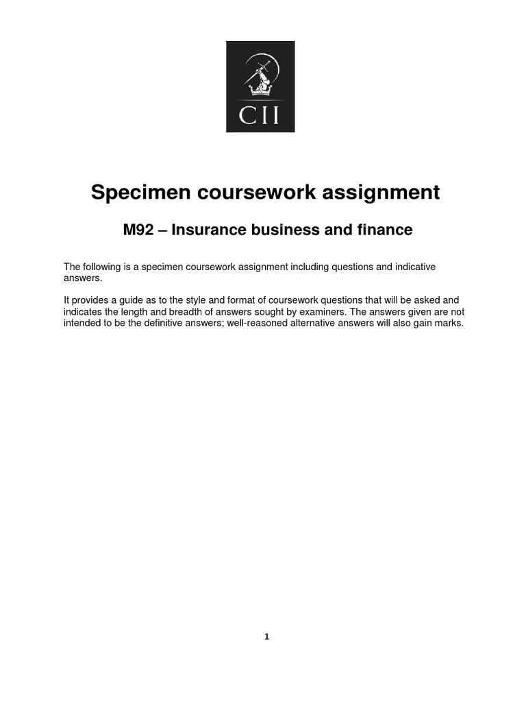 M92 specimen coursework assignment 06 image