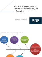 El Alambre Como Soporte para La Producción Artística, Reconocida, en Ecuador.