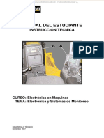 Manual Electronica Sistemas Monitoreo Maquinaria Caterpillar Arranque Componentes Electronicos Esquema Electrico