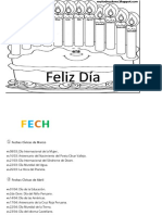 Fechas Cívicas de Marzo