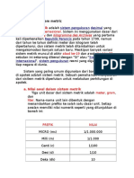 Pengenalan System Metric