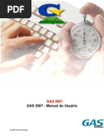GAS 2007 GAS 2007 - Manual Do Usuário