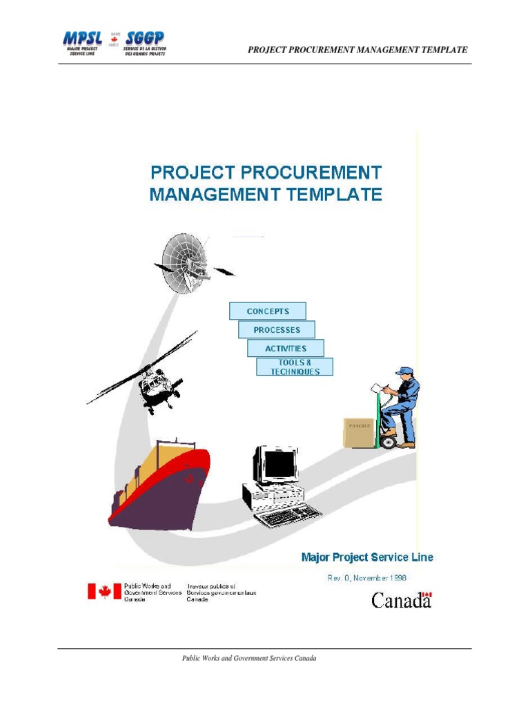 PPM TMPL 1 PDF | PDF | Procurement | Project Management