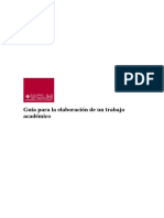 Guía Para La Elaboración de Un Trabajo Académico - UCLM - JPR504