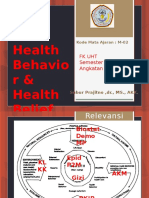 01 Health Behavior & Health Belief