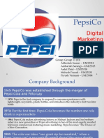 DM S3 Group 13 PepsiCo
