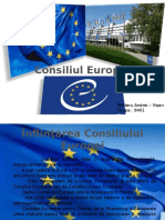 Consiliul Europei - Institutii Europene