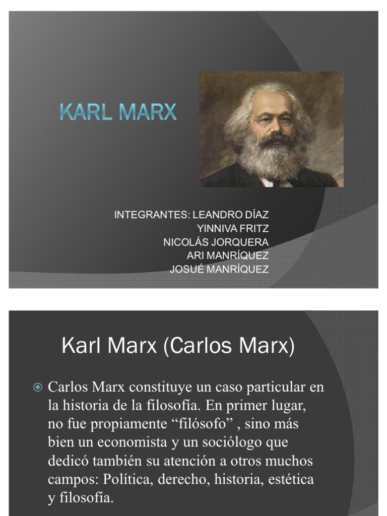 Karl MARX