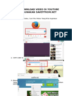 Cara Download Video Di Youtube Menggunakan Saveffrom