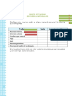 Pauta Correccion Recursos America