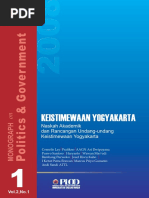 Download Naskah Akademik Dan RUUK Keistimewaan Yogyakarta JPP Fisipol UGM by ongk_independensia SN331978895 doc pdf