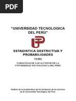 ESTADISTICA DESTRICTIVA Y PROBABILIDADES