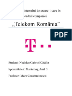 Analiza Sistemului de Creare Telekom