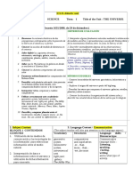 CLIL UNIT 1 THE UNIVERSE Science