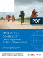NAVIGATING COMPLEXITY: Climate, Migration, and Conflict in A Changing World