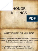 Honor Killing