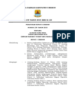 Peraturan Bupati Cirebon Nomor 138 Tahun 2015 Seri E.123