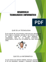 Desarrollo Tecnologicos e Informaticos