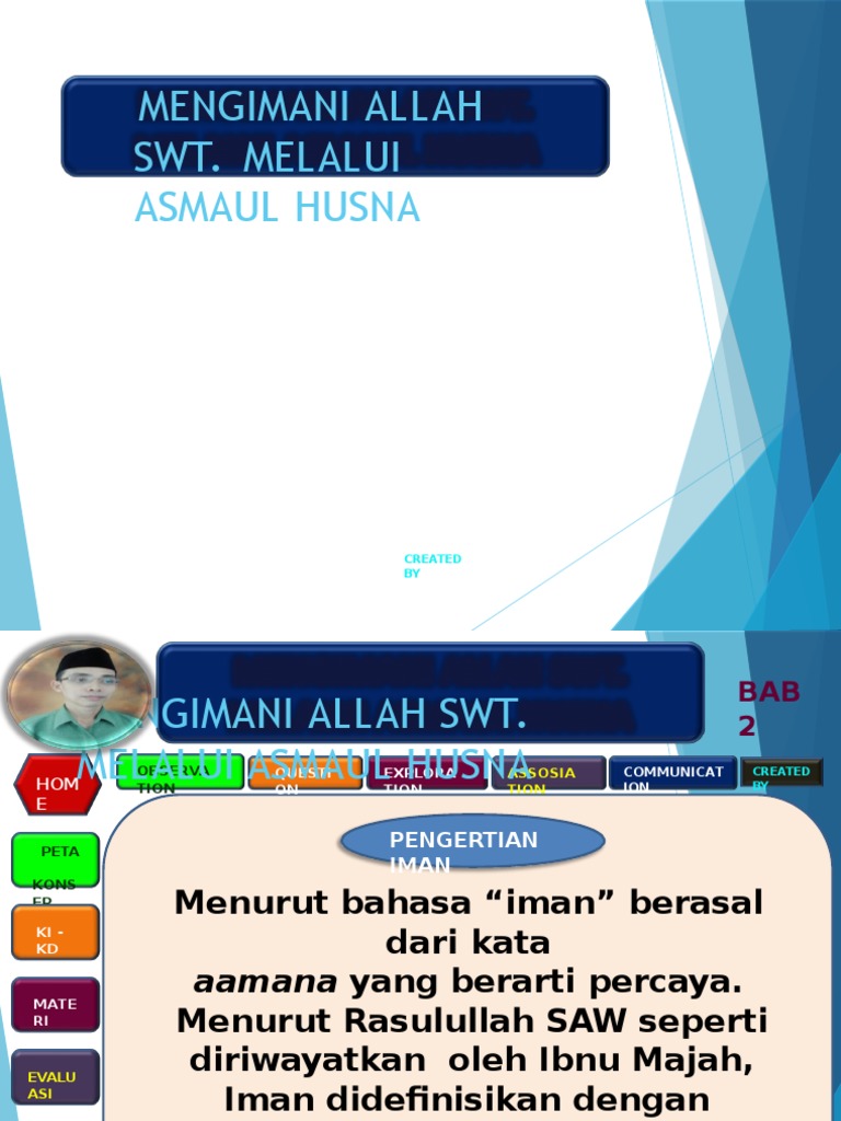 asmaul husna ppt pai sma kelas x 2013