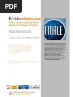 Download Berklee Drum Notation Finale by nbelane SN33200245 doc pdf