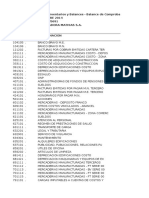 Balance Comprobacion Costo de Ventas