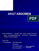 Akut Abdomen