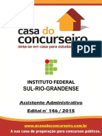 Apostila If Sul Riograndense 2015 Assistenteadministrativo