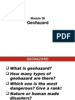 Module 26 - Geohazard