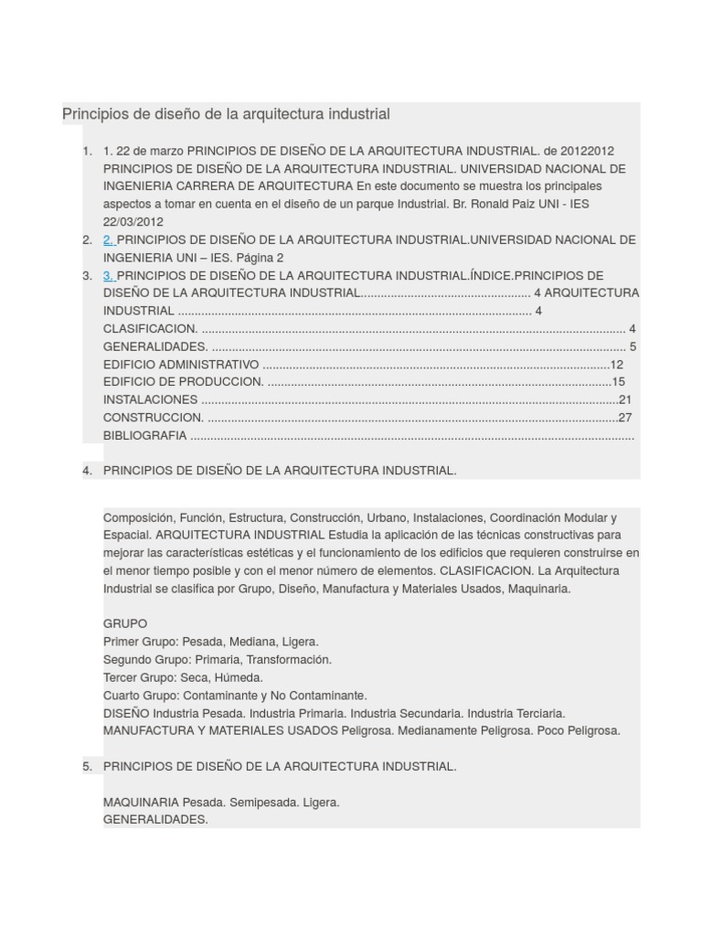 Diseño de Parques Industriales | PDF | Encendiendo | Aluminio