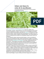 AL - El Caribe Debate Este Lunes La Despenalización de La Marihuana