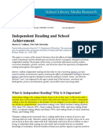 Independentreading and School Achievement