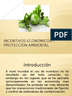 Incentivos Económicos y Protección Ambiental