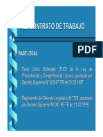 Contrato de Trabajo y Período de Prueba