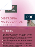 Distrofia Muscular de Becker