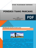 Pondasi Tiang Pancang