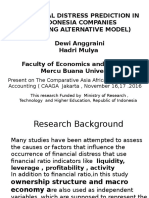 Financial Distress Model Prediction PPtx