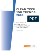 EPA Clean Tech Job Trends 2009