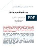 The Message of The Quran PDF