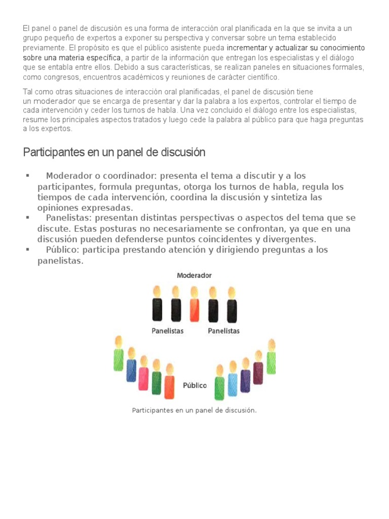 Panel de discusión Cognición Sicología y ciencia cognitiva