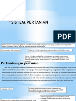 SISTEM PERTANIAN