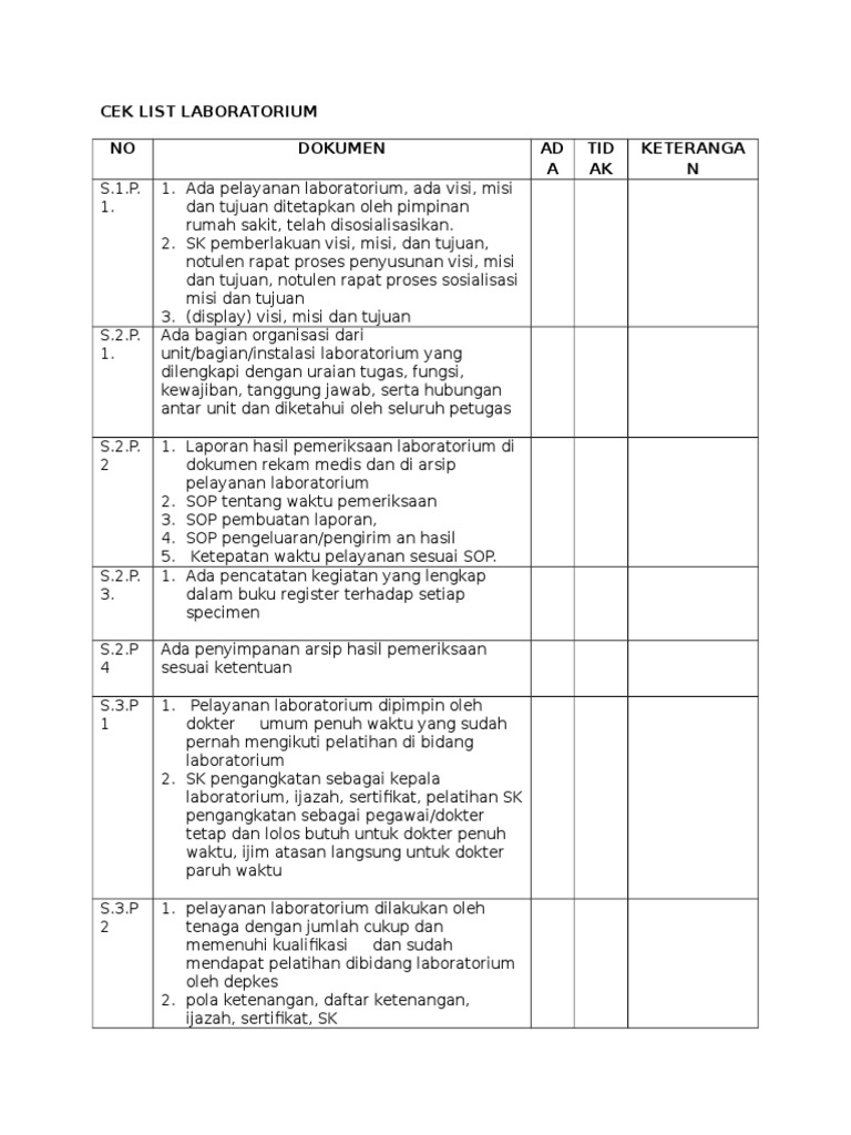 Syarat dan Prosedur Cek Lab Puskesmas | PDF