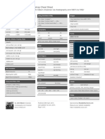 Bootstrap Cheat Sheet: by Via