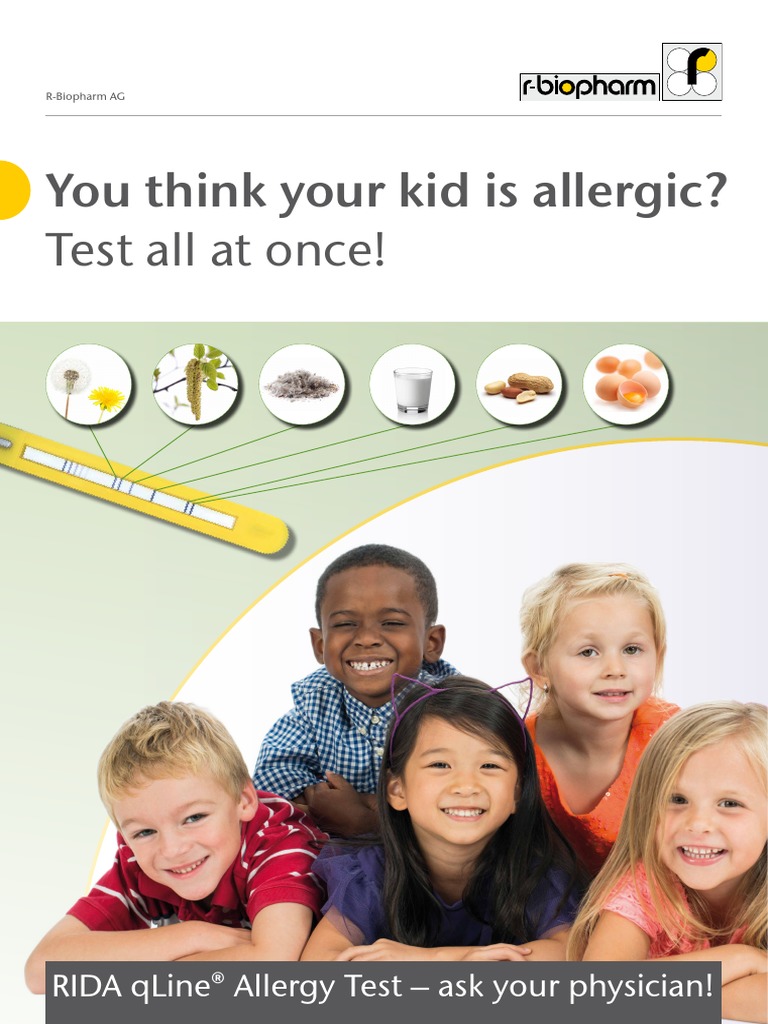 2015-11 Allergy QLine Poster Kids A2 en LowRes | PDF | Wellness