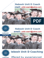 Nebosh Unit D Coach LinkedIn